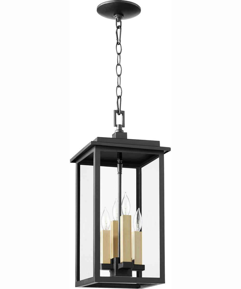 Westerly 4-light Pendant Textured Black