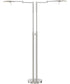 Dessau Turbo LED Floor Lamp Satin Nickel