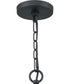 Hearst 5-light Chandelier Matte Black