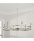 Fuller 6-Light Chandelier Brushed Nickel