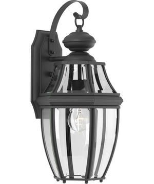 New Haven 1-Light Medium Wall Lantern Textured Black