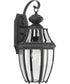 New Haven 1-Light Medium Wall Lantern Textured Black