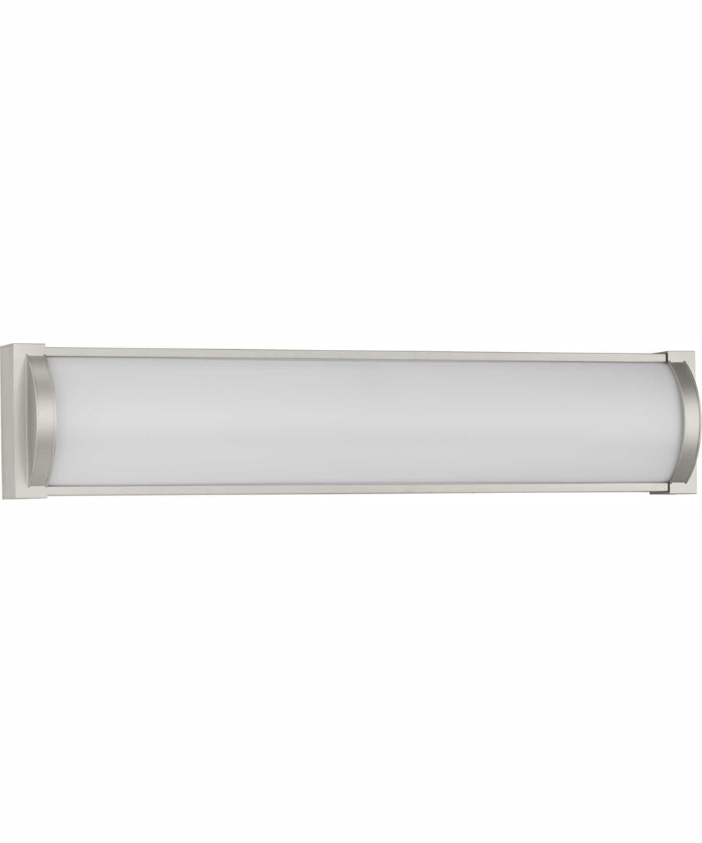 Barril 24 in. Medium Modern Integrated LED Linear Vanity Light Brushed Nickel