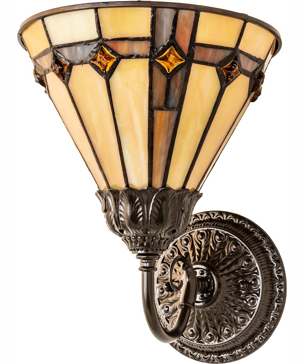 8" Wide Belvidere Wall Sconce