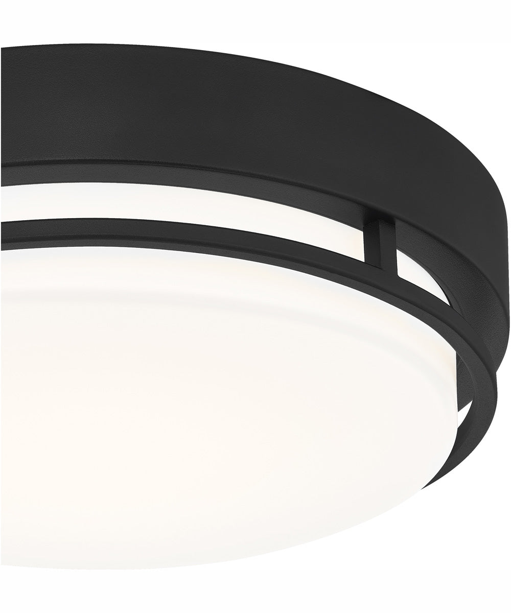 Hale Small Flush Mount Earth Black