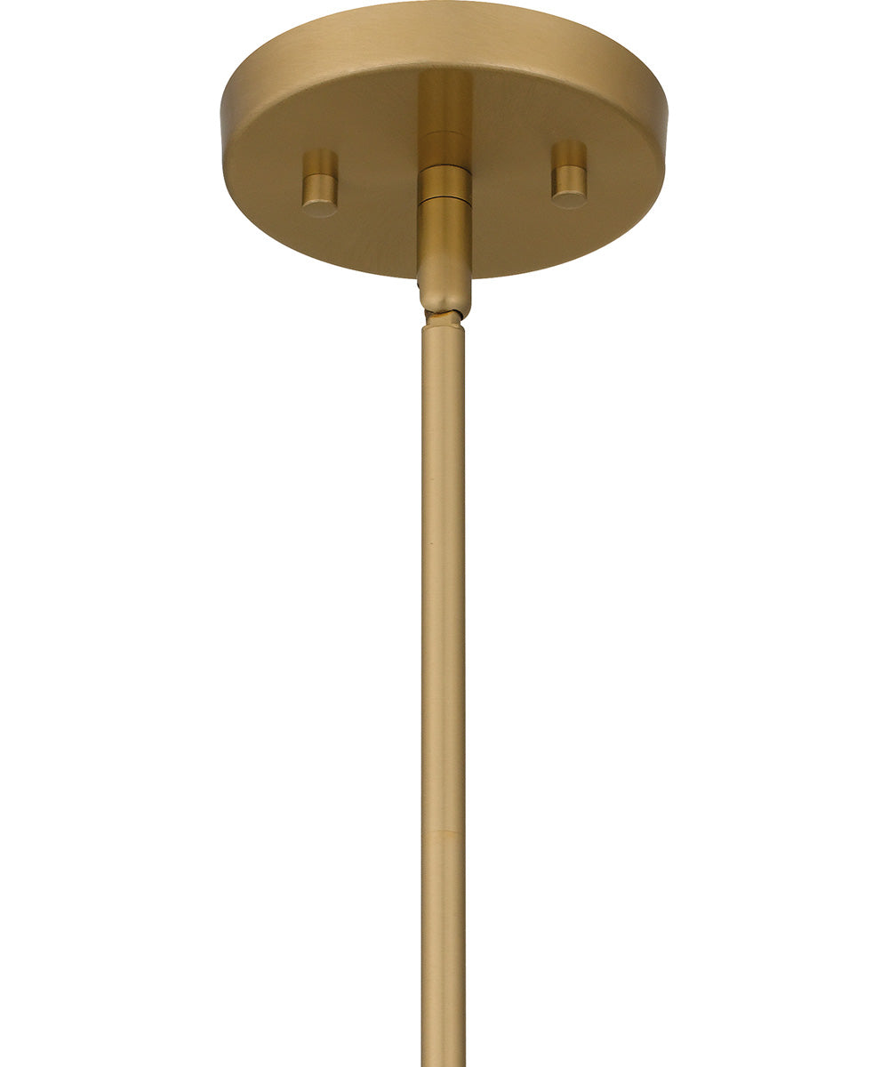 Quoizel Piccolo Pendant Small 1-light Mini Pendant Aged Brass