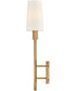 Fenwick 1-Light Large Sconce in Heritage Brass