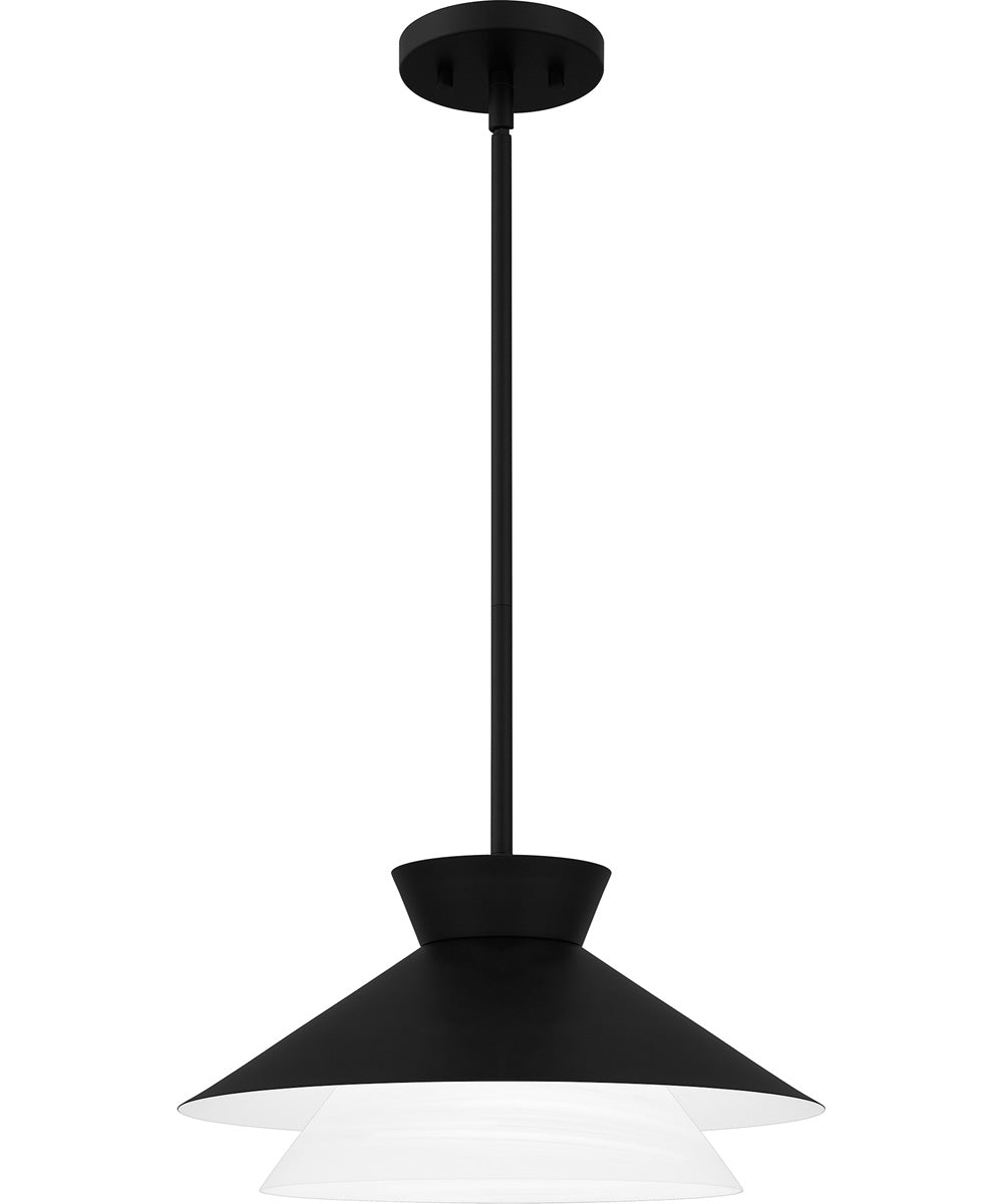 Quoizel Pendant Large 1-light Pendant Matte Black