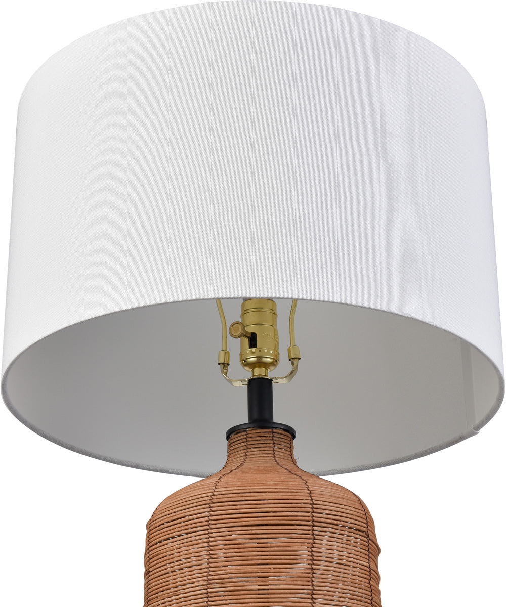 Euclid 30'' High 1-Light Table Lamp - Natural