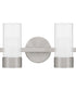 Logan  Bath Light Brushed Nickel