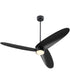 60" Brisa 1-light LED Patio Ceiling Fan Matte Black