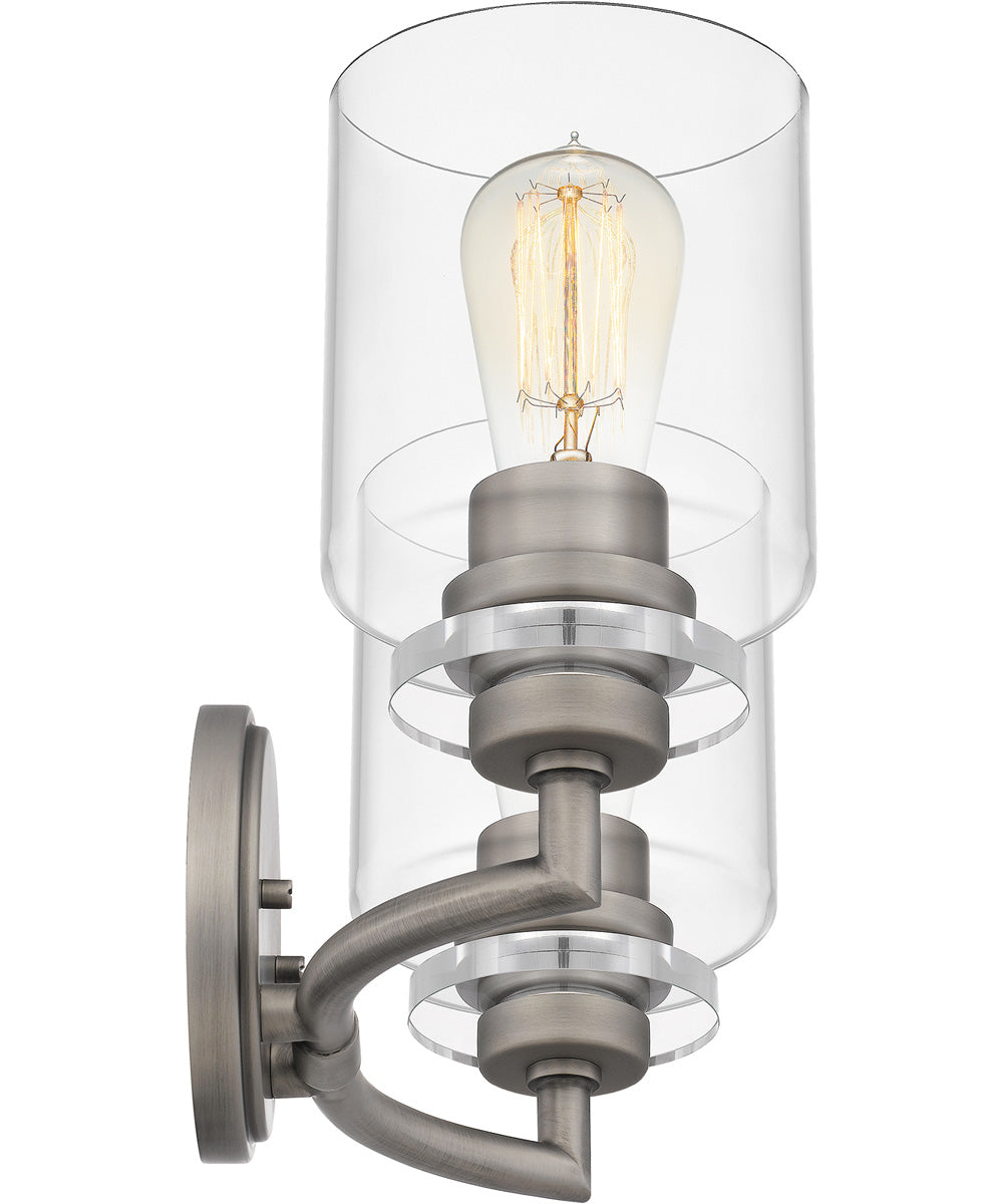 Jaspar Medium 2-light Bath Light Antique Nickel