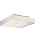 Halona Led Flush Mount Chrome/Aluminum/Diamond Glass