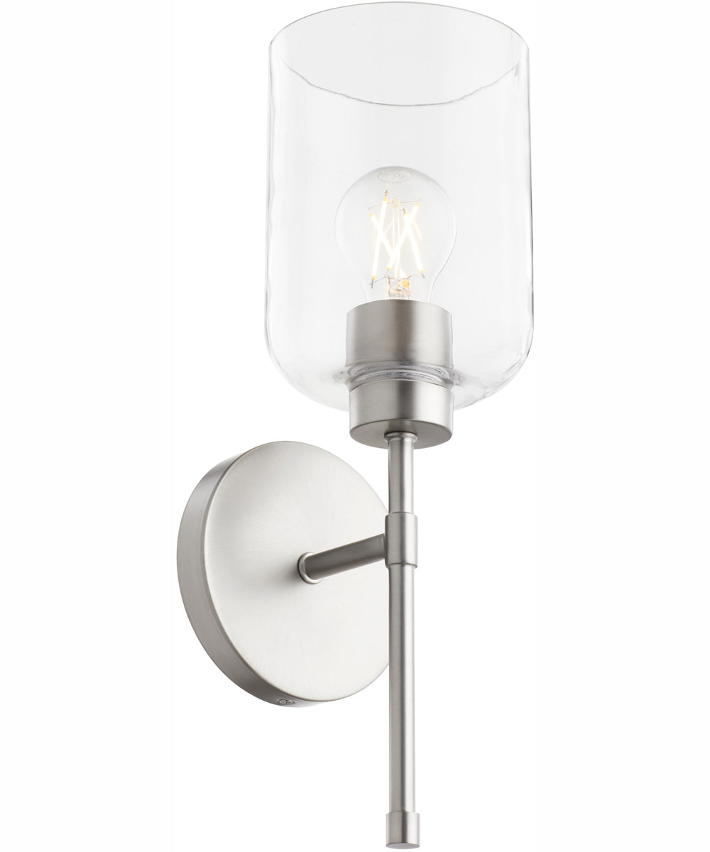 Tribute 1-light Wall Mount Light Fixture Satin Nickel