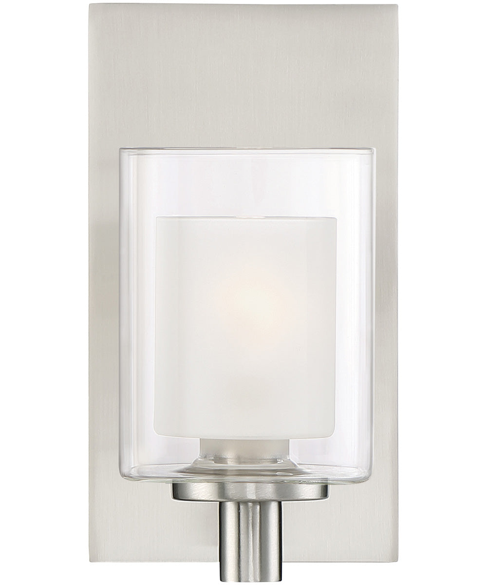 Kolt Small 1-light Wall Sconce Brushed Nickel