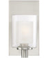 Kolt Small 1-light Wall Sconce Brushed Nickel