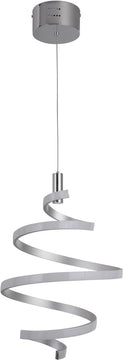 14"W 6-Light LED Pendant Light Chrome