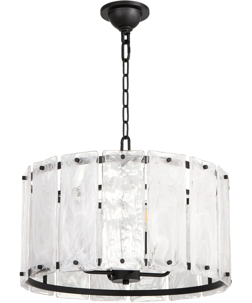 Prestige 4-light Pendant Matte Black