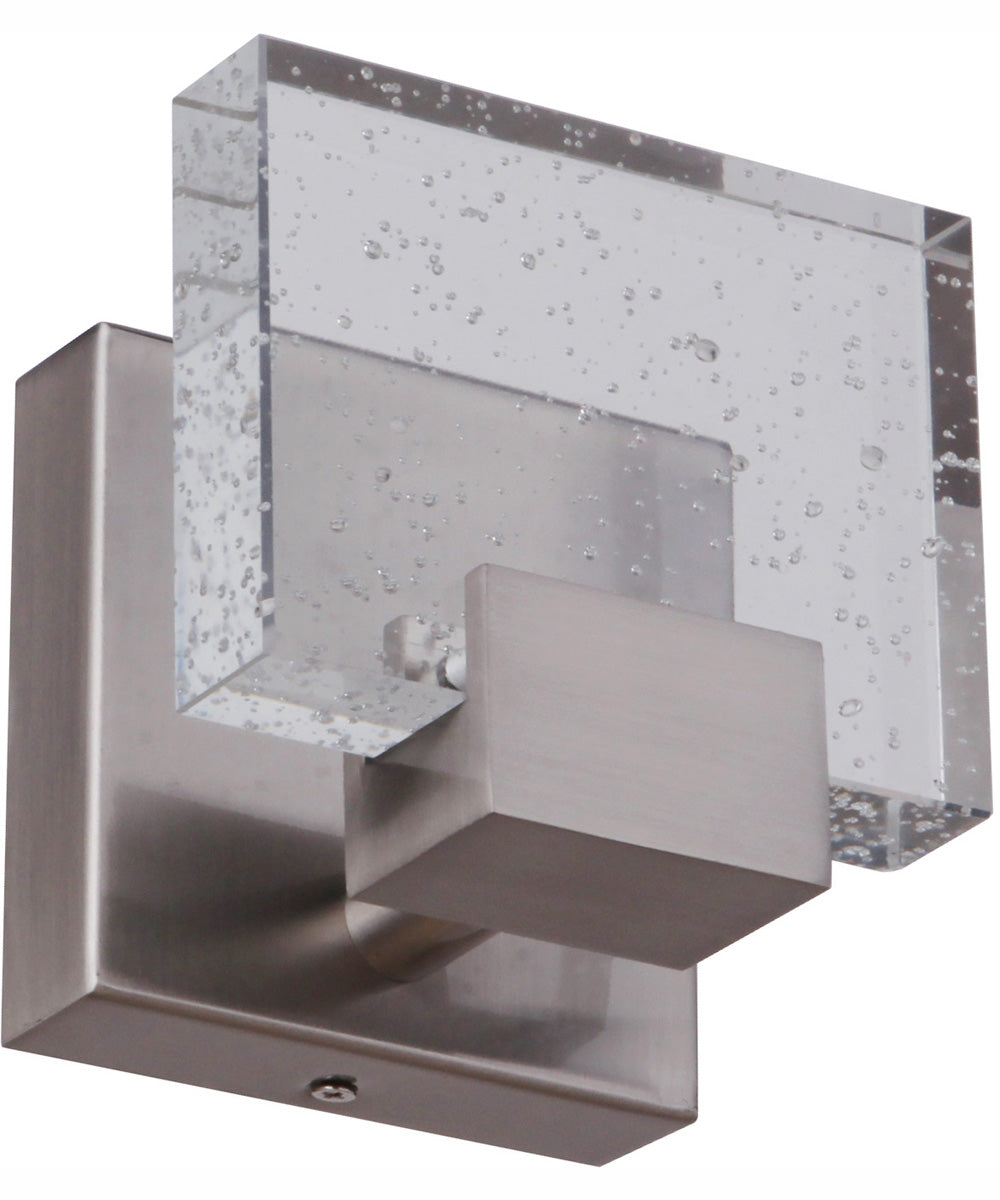 Alamere 1-Light Wall Sconce Brushed Polished Nickel