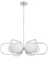 Belmont 6-light Chandelier Polished Nickel
