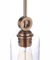 Romero 1-Light Mini Pendant Satin Brass