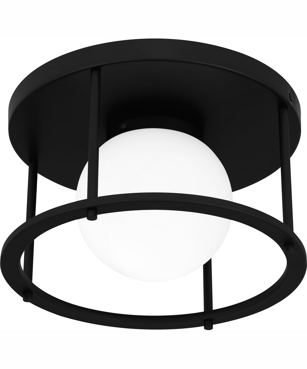 Quoizel Flush Mount Small 1-light Flush Mount Matte Black