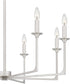 Prescott 8-light Chandelier Brushed Nickel