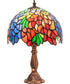15"H Tiffany Laburnum Accent Lamp