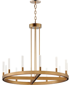 Ovation 12-Light LED Chandelier Gold
