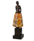 16"H Silhouette Jayne Swayne Accent Lamp
