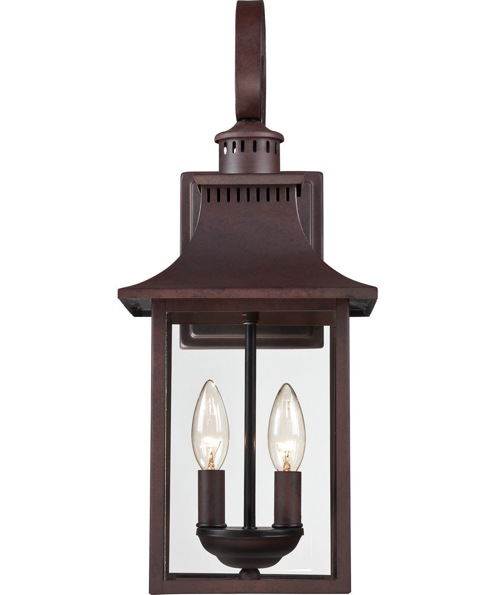 Chancellor Medium 2-light Outdoor Wall Light Copper Bronze
