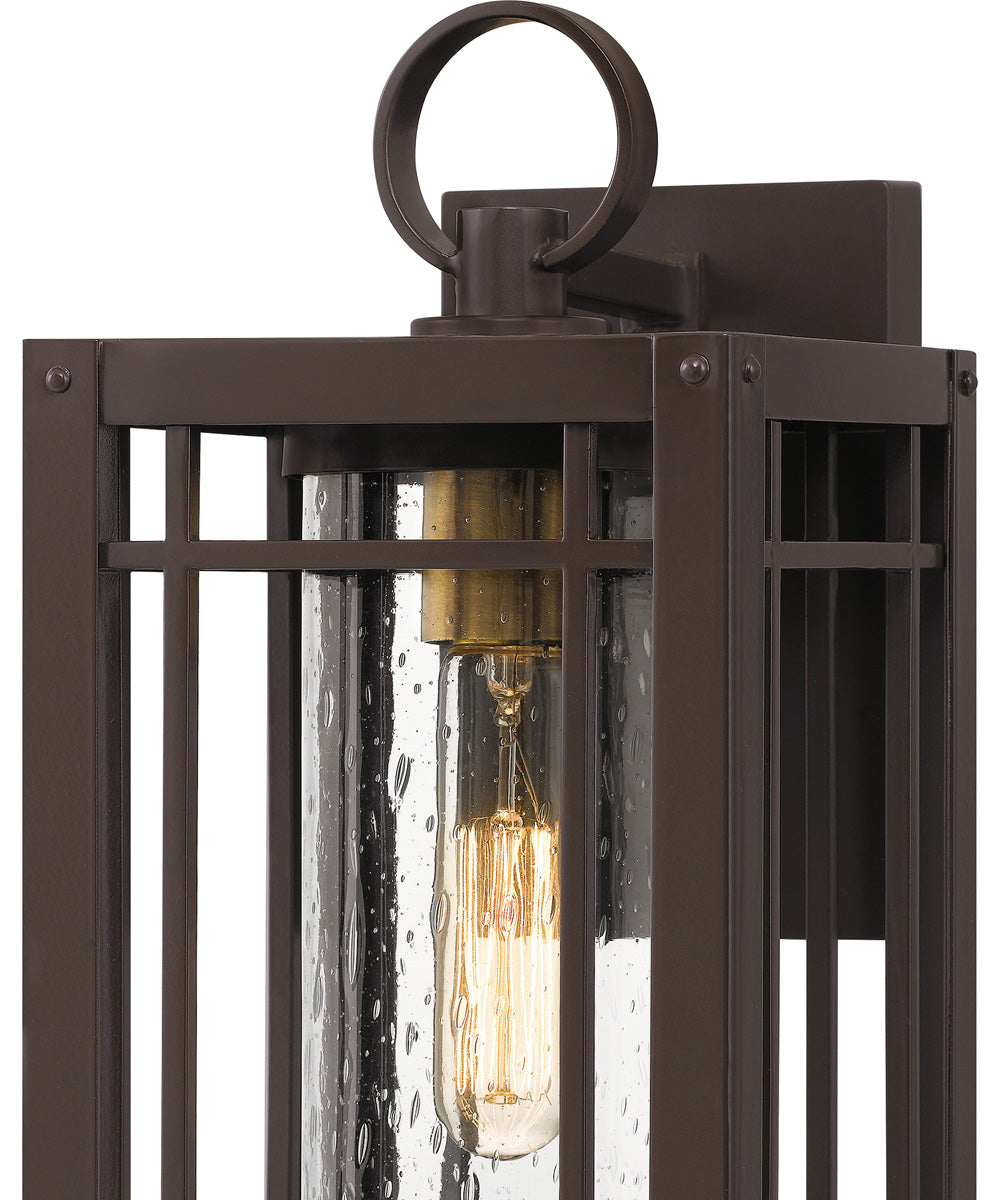 Pelham Small 1-light Outdoor Wall Light  Coastal Armour Aluminum Western Bronze