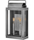Sag Harbor 2-Light Medium Outdoor Wall Mount Lantern in Antique Brushed Aluminum