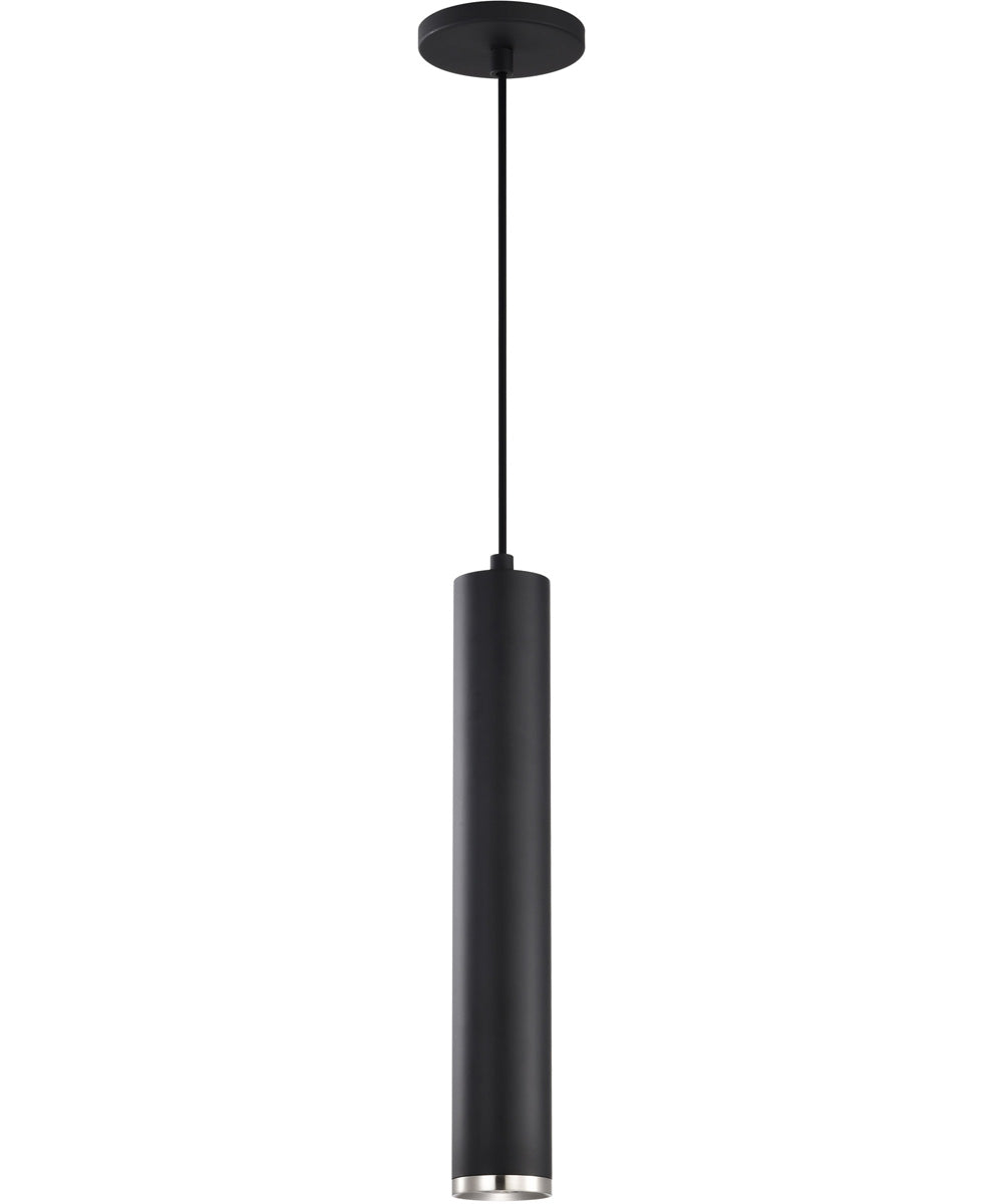 Century  Pendant Matte Black / Brushed Nickel