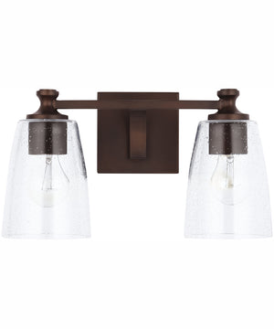Myles 2-Light Vanity Bronze