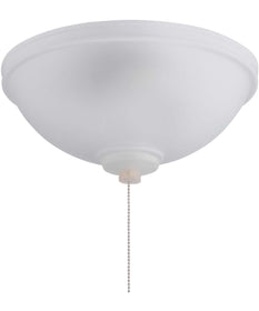 Elegance Bowl Light Kit 3-Light LED Fan Light Kit White Frost