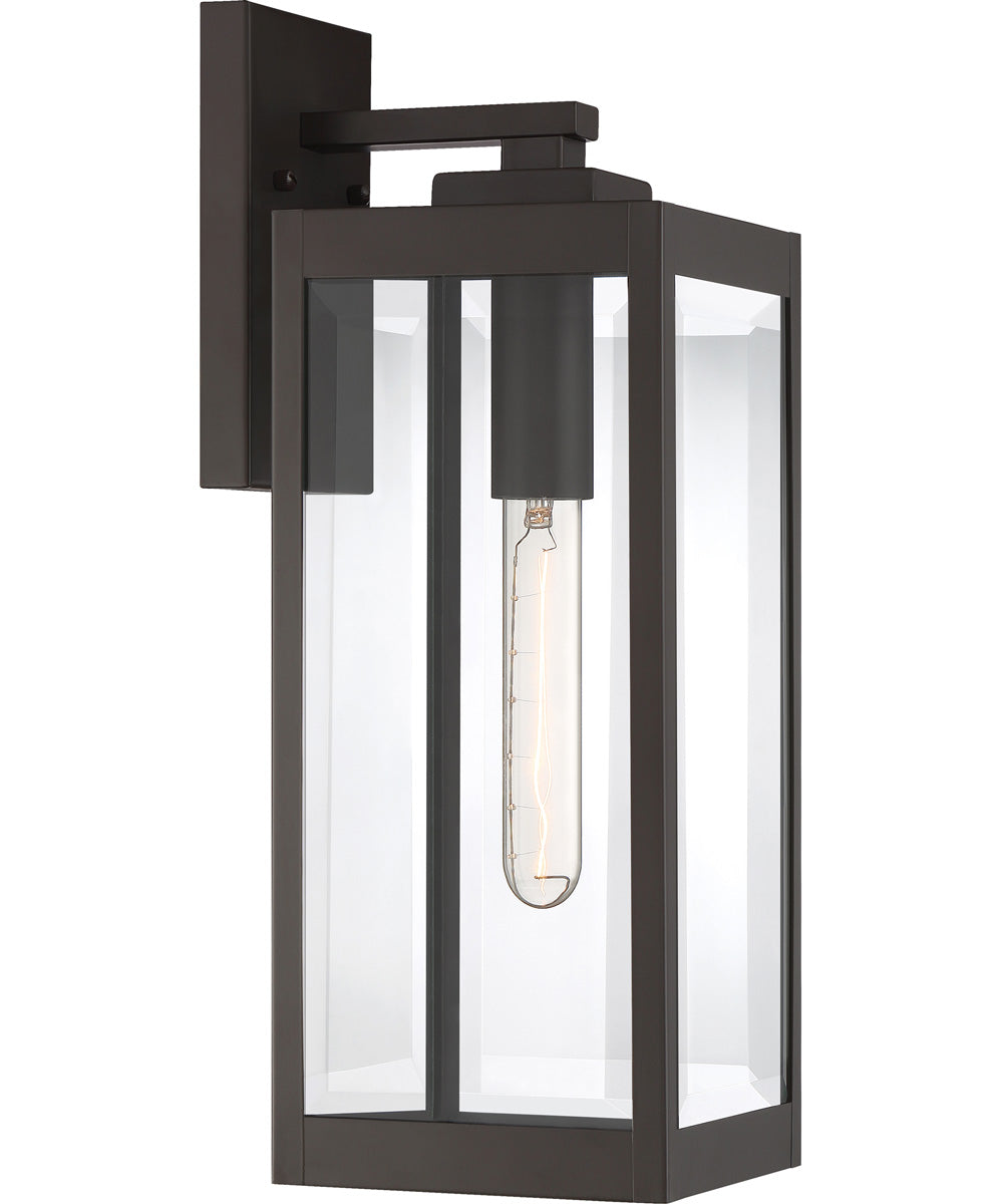 Westover Medium 1-light Outdoor Wall Light Western Bronze