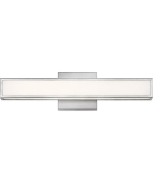 Alto LED-Light Small LED Vanity in Brushed Nickel