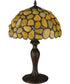 20"H Agata Yellow Table Lamp