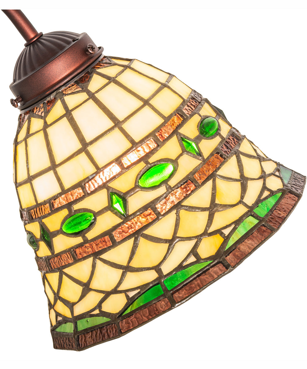 18" Wide Tiffany Roman Desk Lamp