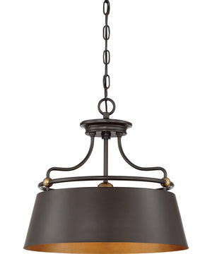 Fairview 3-light Pendant Western Bronze