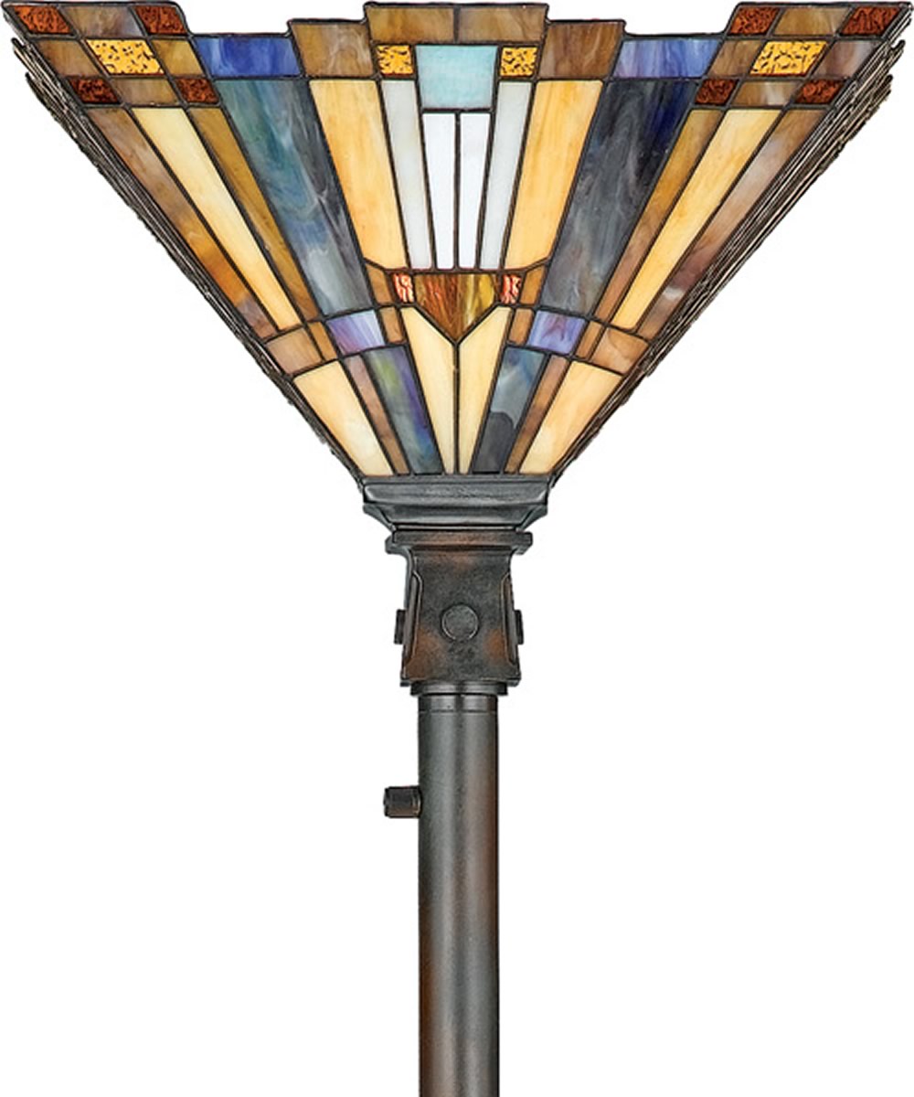 Inglenook Medium 1-light Floor Lamp Valiant Bronze