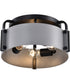 Altos 3-Light Close-to-Ceiling Matte Gray