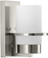 Reiss 1-Light Modern Farmhouse Vanity Light Brushed Nickel