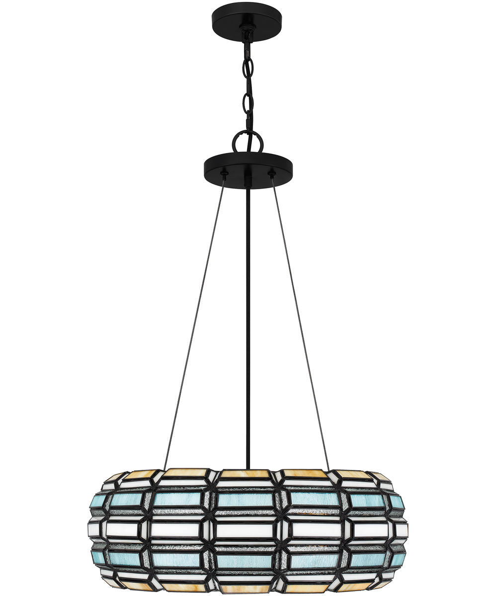 Shanghai 3-light Pendant Matte Black