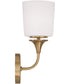 Presley 1-Light Sconce Aged Brass