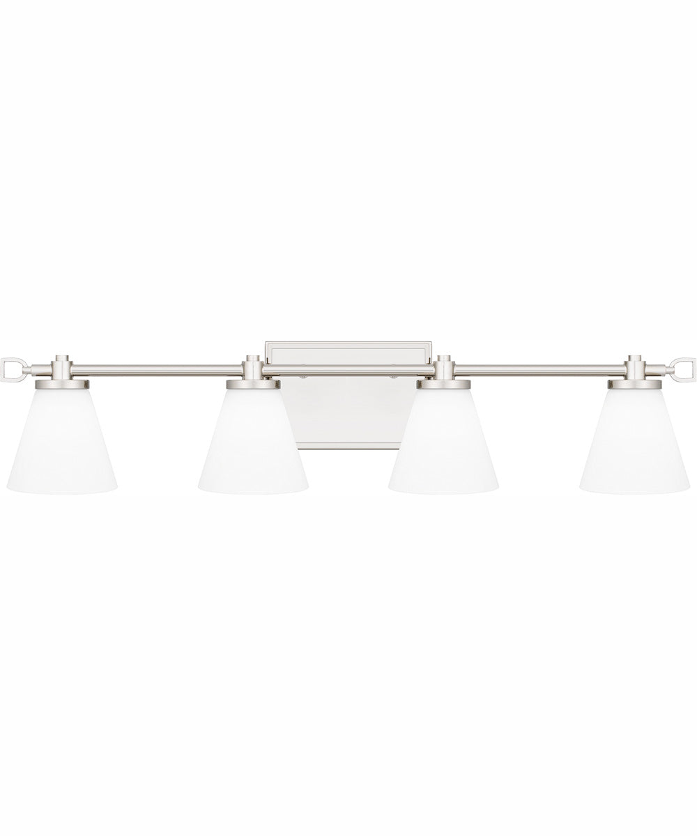Daniels Extra Large Bath Light Polished Nickel