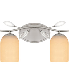 Ulysses Medium 2-light Bath Light Brushed Nickel