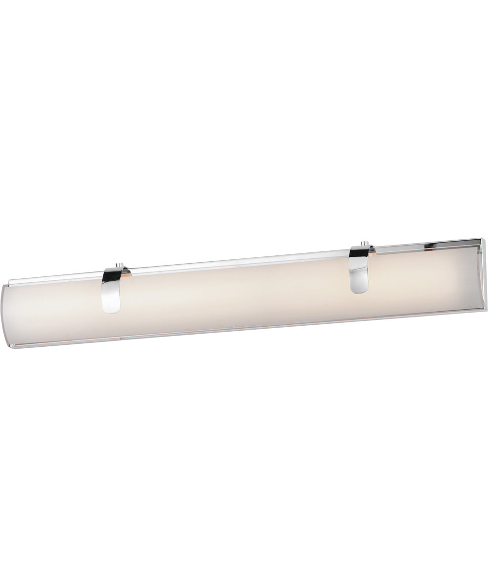 Clutch 30 inch LED Bath Vanity Polished Chrome