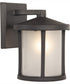 Resilience Lanterns 1-Light Outdoor Wall Lantern Bronze